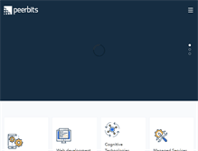 Tablet Screenshot of peerbits.com
